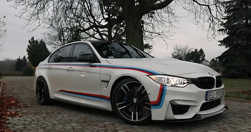 BMW M3 cena 179000 przebieg: 77000, rok produkcji 2015 z Łódź małe 211